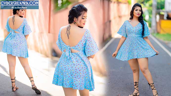 Sandali Kaushalya Blue Dress