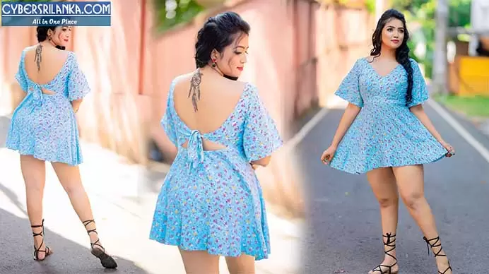 Sandali Kaushalya Blue Dress