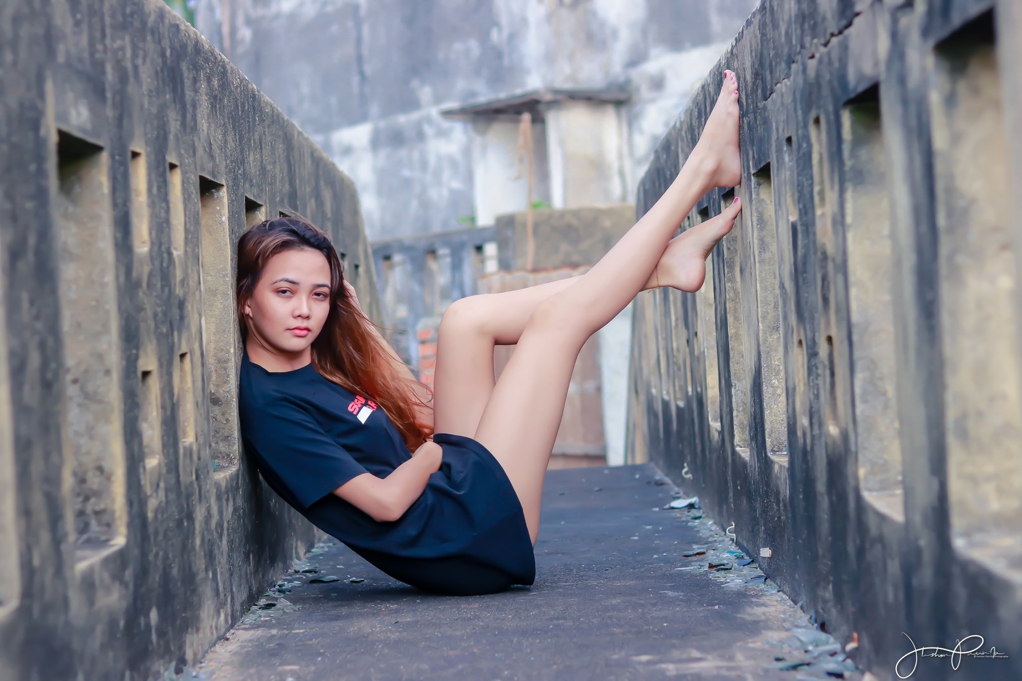 Yoshiko Rhianne Blue T Shirt (1)