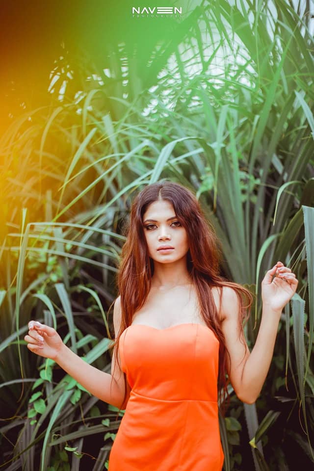 Hasini Samuel Orange Dress (3)
