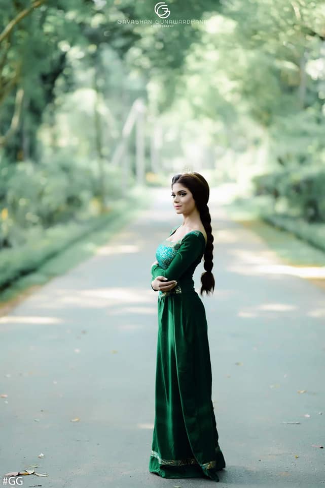 Hasini Samuel Green Dress (30)