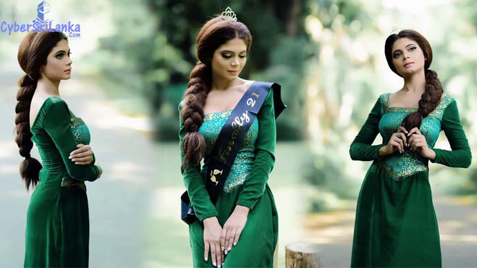 Hasini Samuel Green Dress