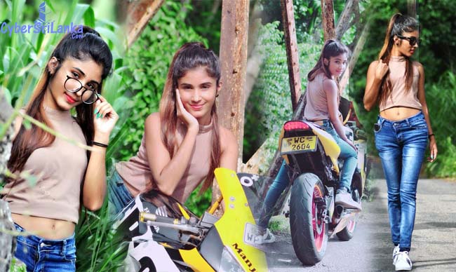 Ishu Dil with Bike