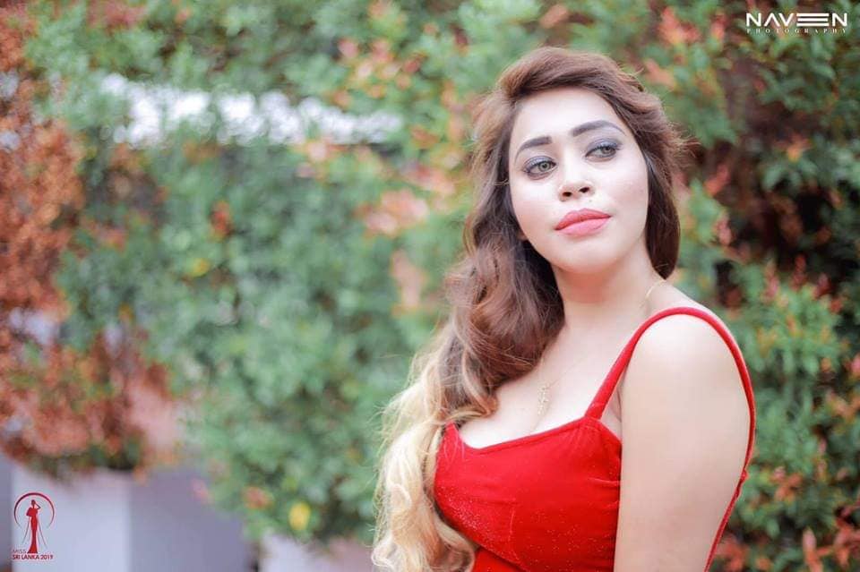 Jesica Alwis Red Dress (6)