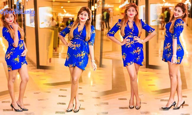 Piumi Hansamali Blue Dress