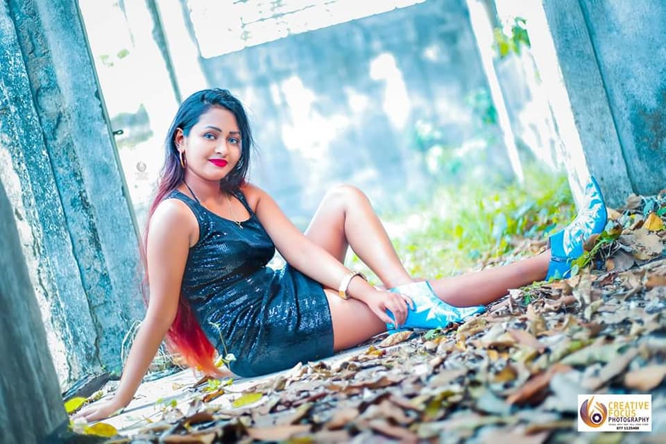 Tani Hamer Blue Short Dress (1)