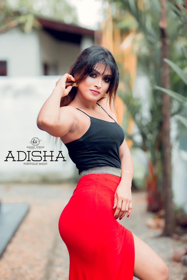 Adisha Shehani Red Dress (2)