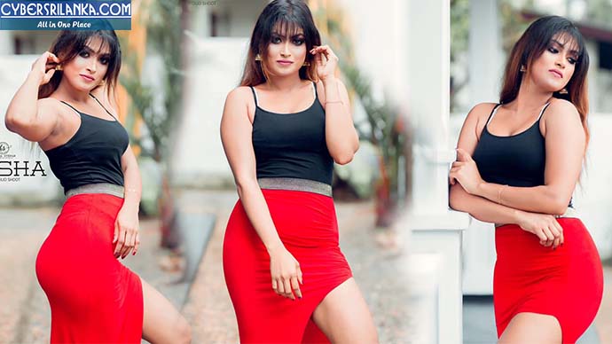 Adisha Shehani Red Dress