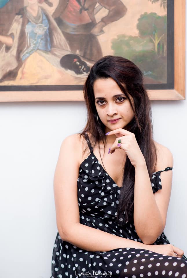 Annanya De Silva Black Dress (14)