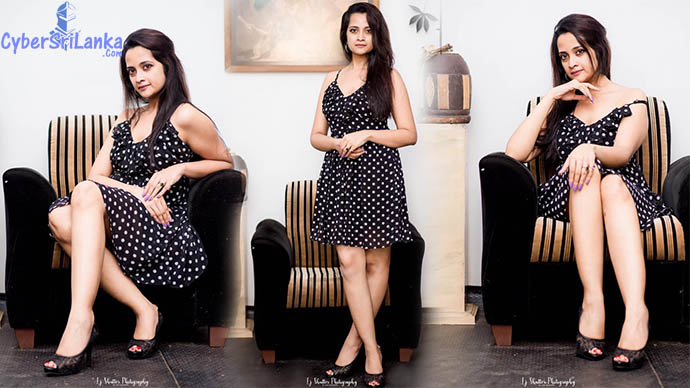 Annanya De Silva Black Dress