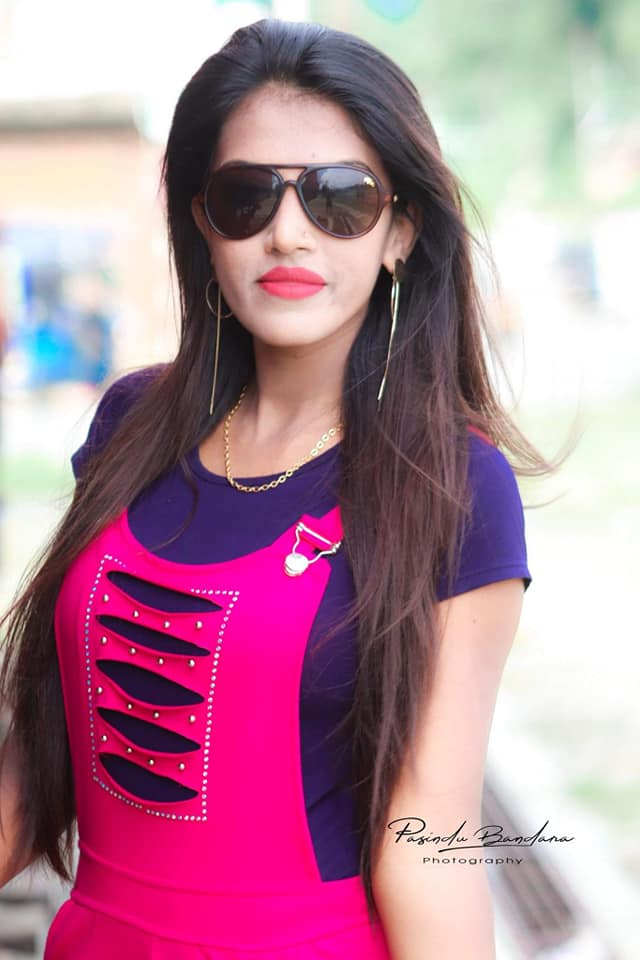 Chalani Tharanga Pink Dress (20)