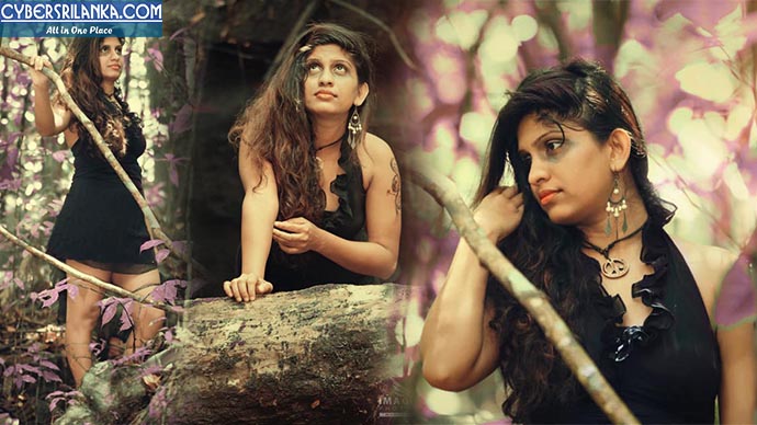 Ishi Dilhani Black Short Dress