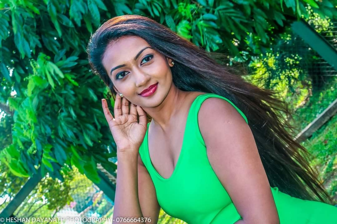 Madushany Perera Green Dress (15)
