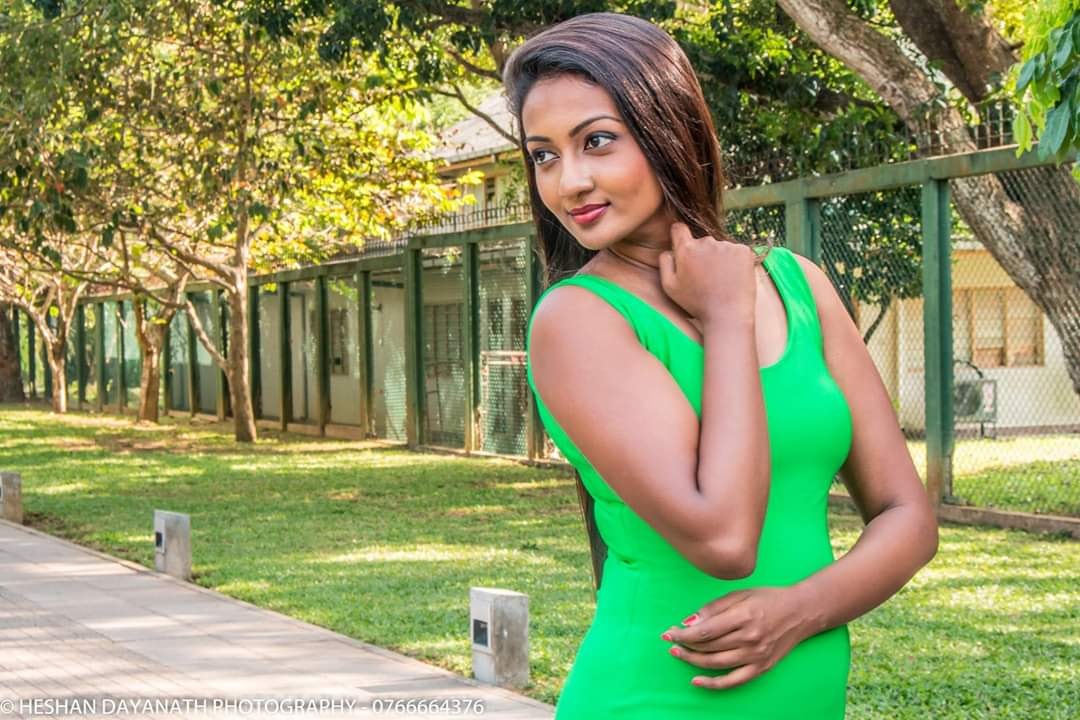 Madushany Perera Green Dress (19)
