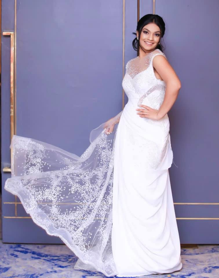 Mashi Siriwardene White Dress (2)