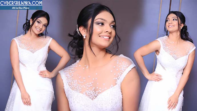 Mashi Siriwardene White Dress