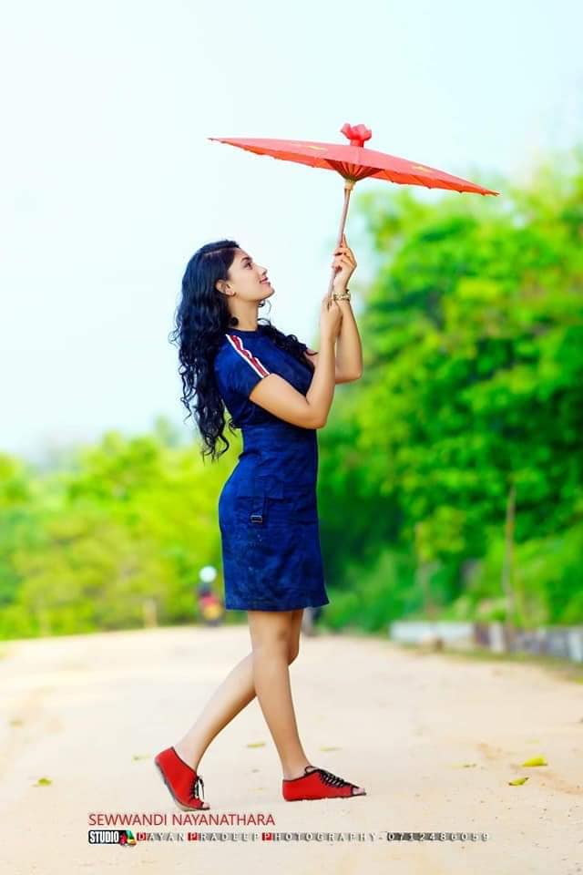 Sewwandi Nayanthara Blue Dress (10)