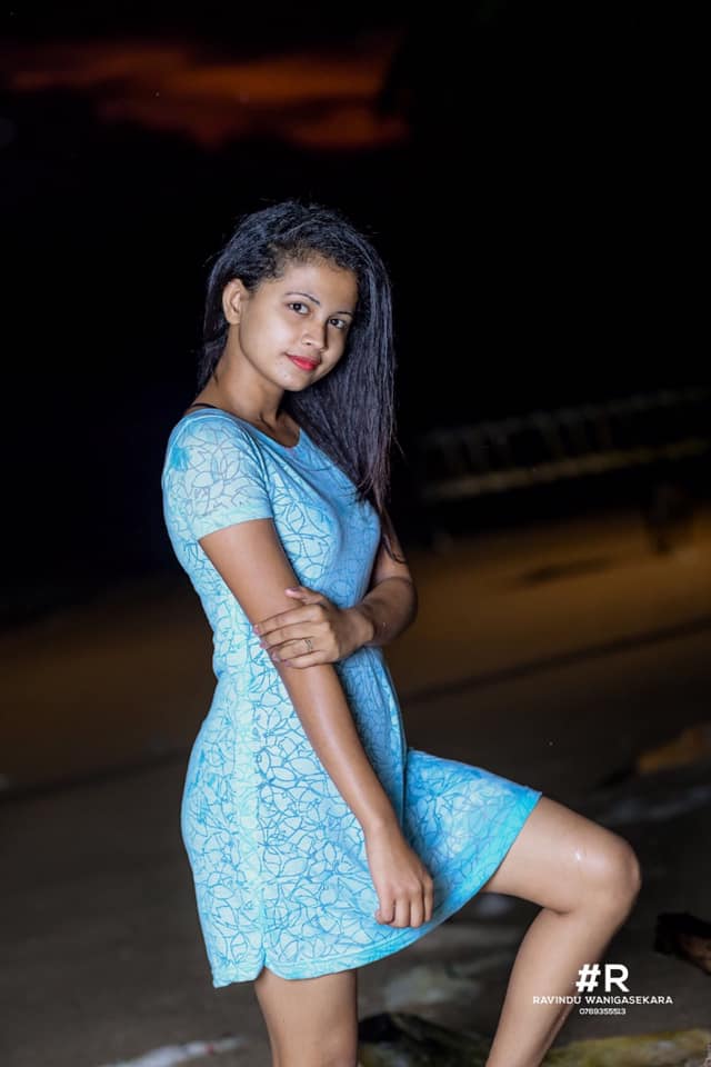 Dushani Madushika Blue Dress (20)