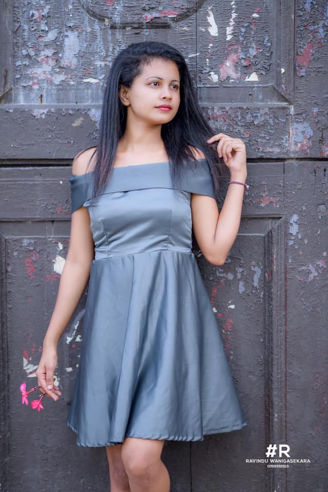Dushani Madushika Gray Dress (15)
