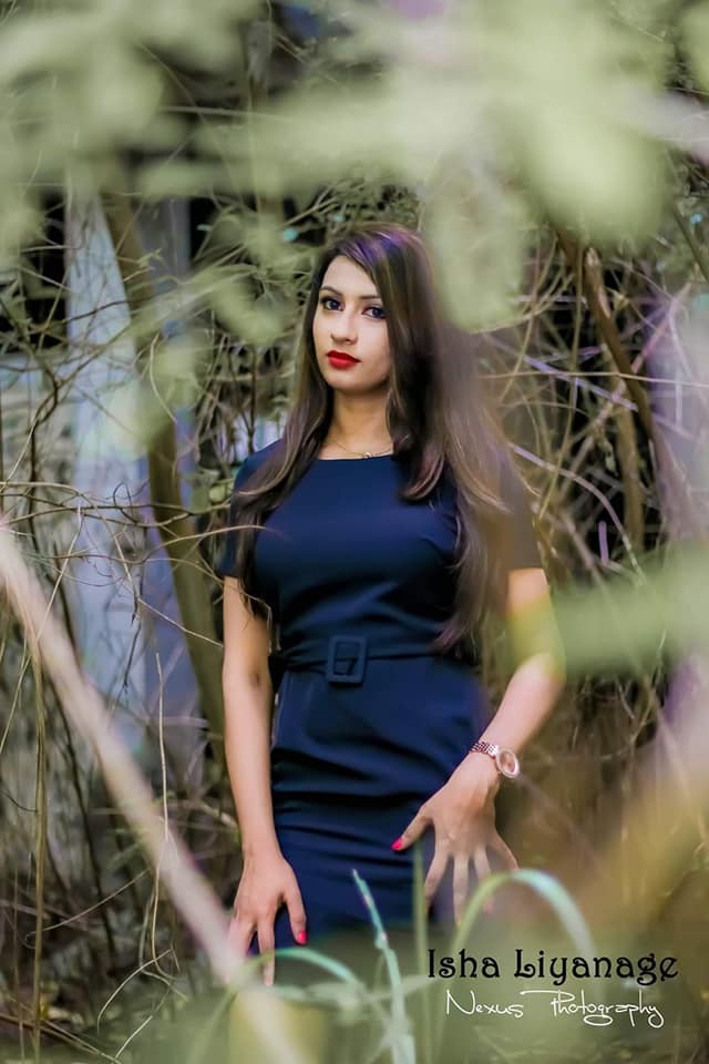 Isha Liyanage Blue Dress (15)