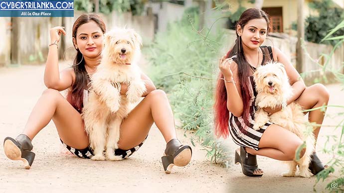 Tani Hamer with Dog