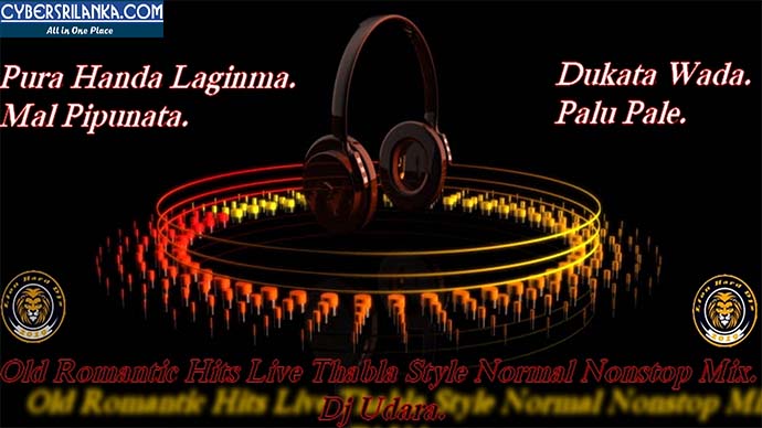 Old Romantic Hits Live Thabla Style Normal Nonstop Mix - Dj Udara