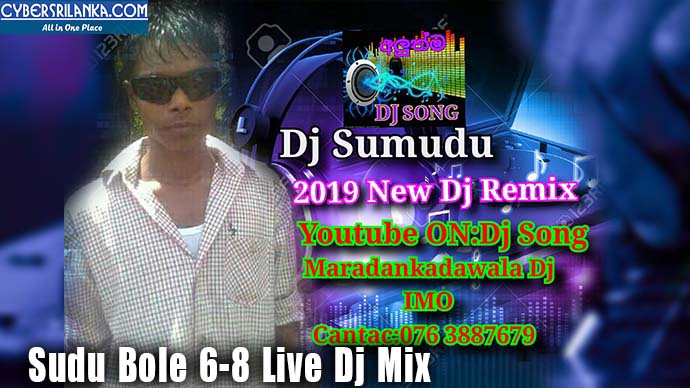 Sudu Bole 6-8 Live Dj Mix - Dj Sumudu