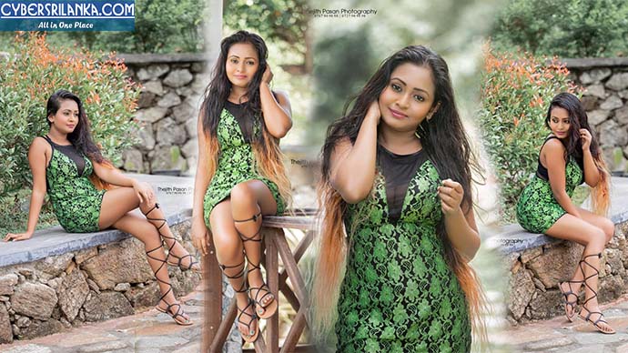 Tani Hamer (Natasha Hamer) Green Dress