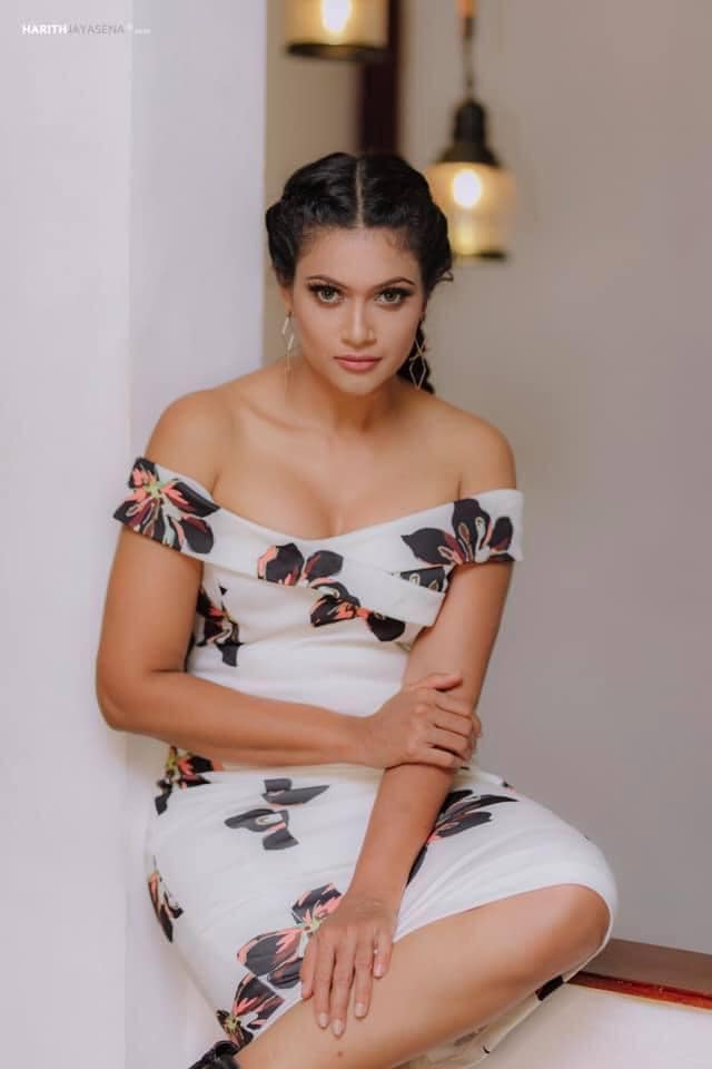 Chulakshi Ranathunga White Dress 4