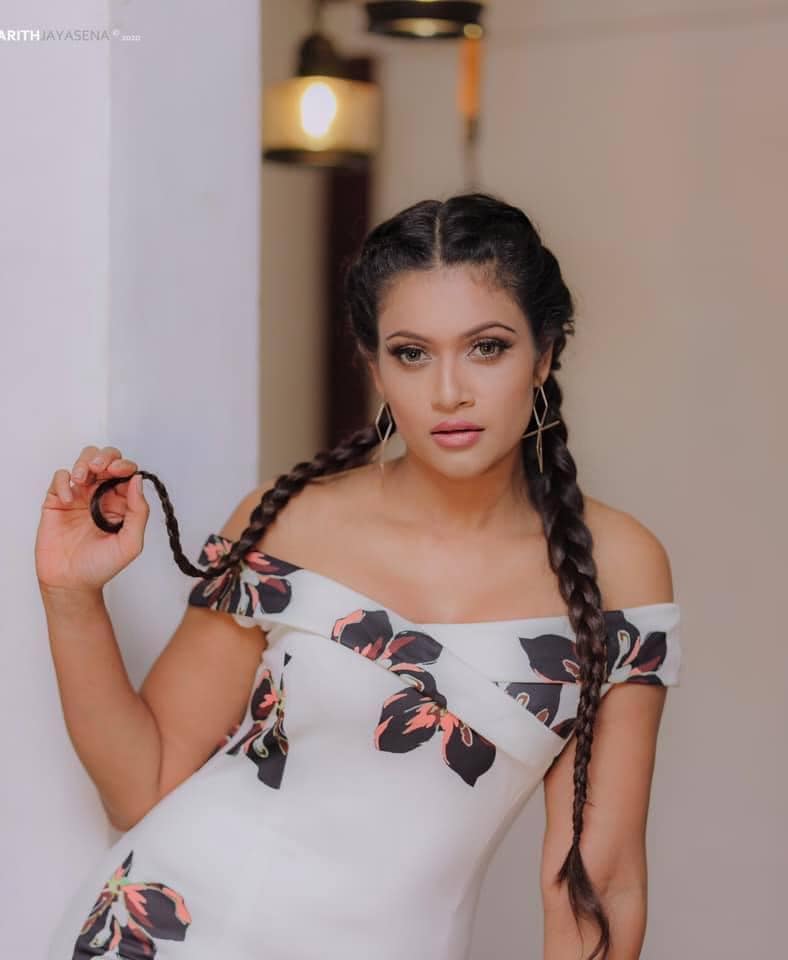 Chulakshi Ranathunga White Dress 5