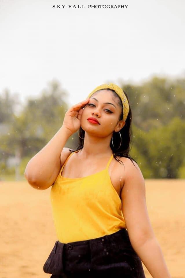 Senu Kavindi Yellow Dress 2
