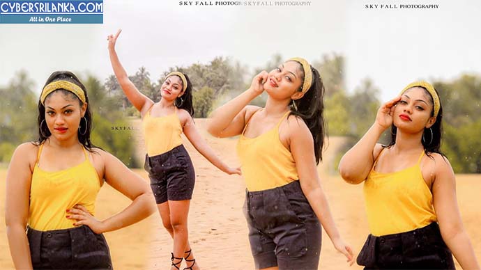 Senu Kavindi Yellow Dress