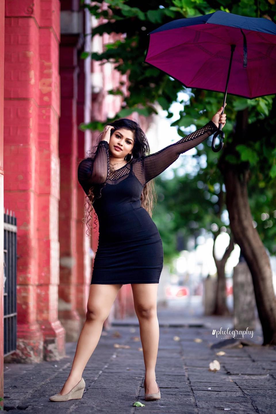 Mareesha Liyanage Black Dress (10)