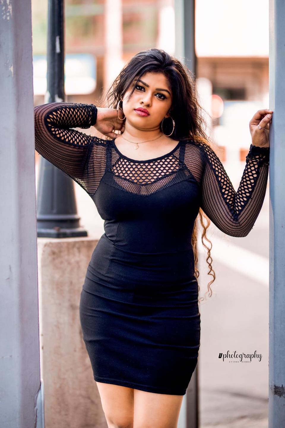 Mareesha Liyanage Black Dress (19)