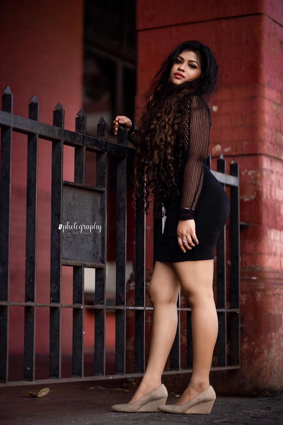 Mareesha Liyanage Black Dress (20)