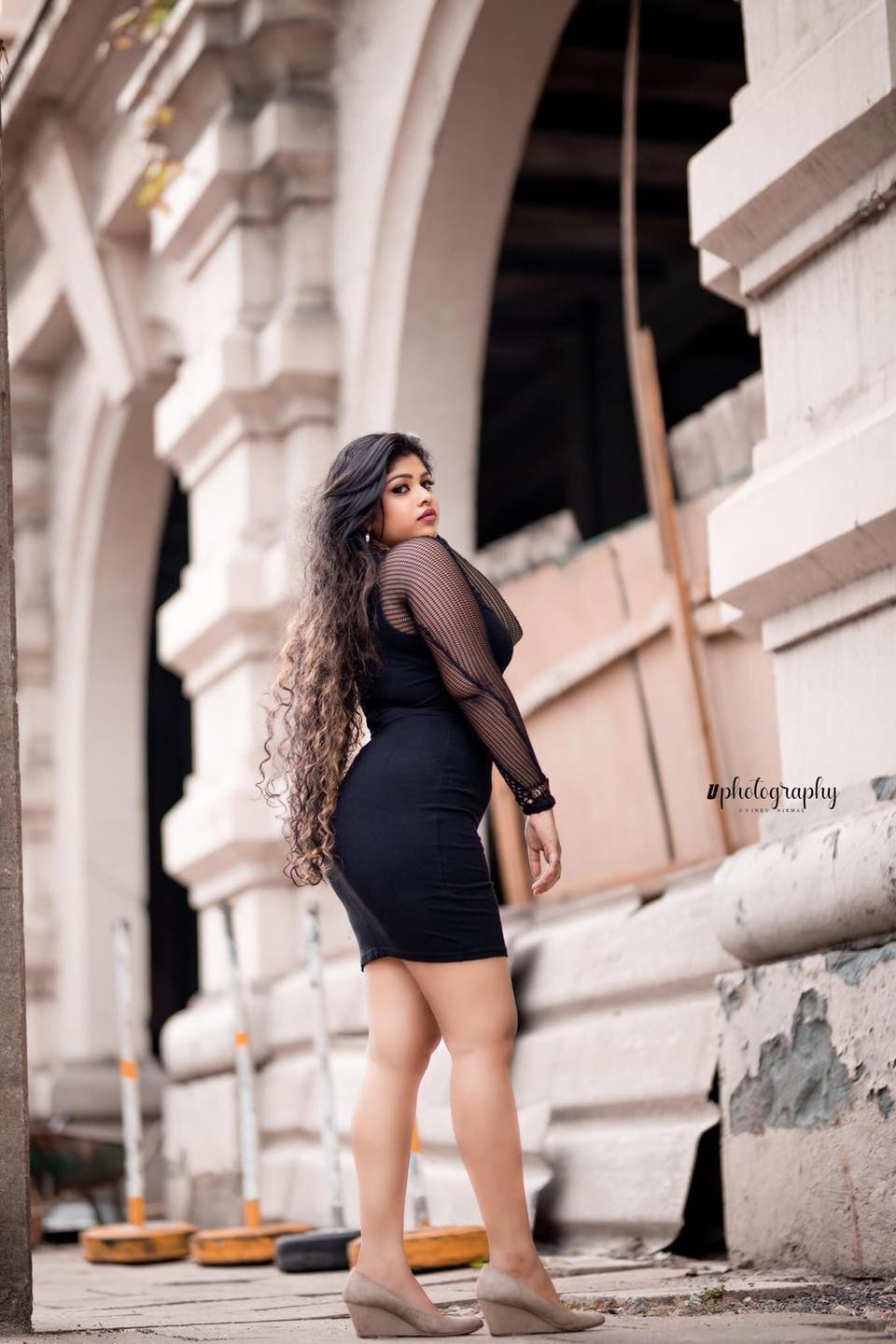 Mareesha Liyanage Black Dress (5)