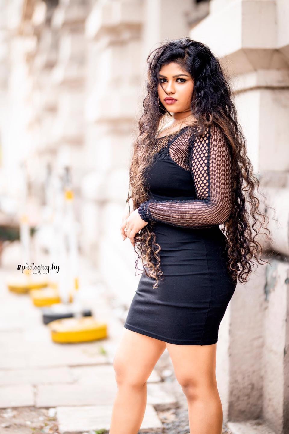 Mareesha Liyanage Black Dress (9)