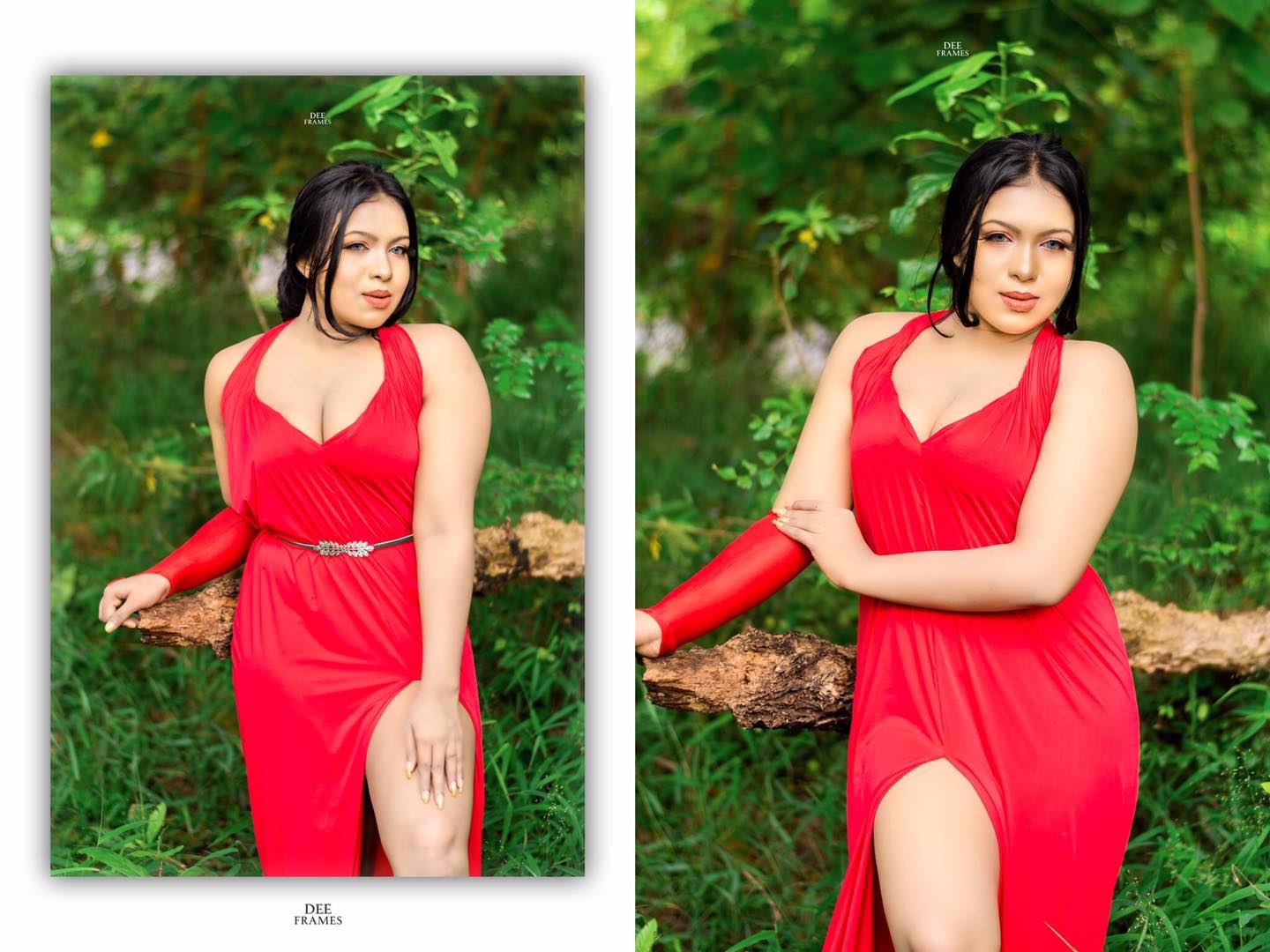 Pavithra Pavi Red Dress (13)