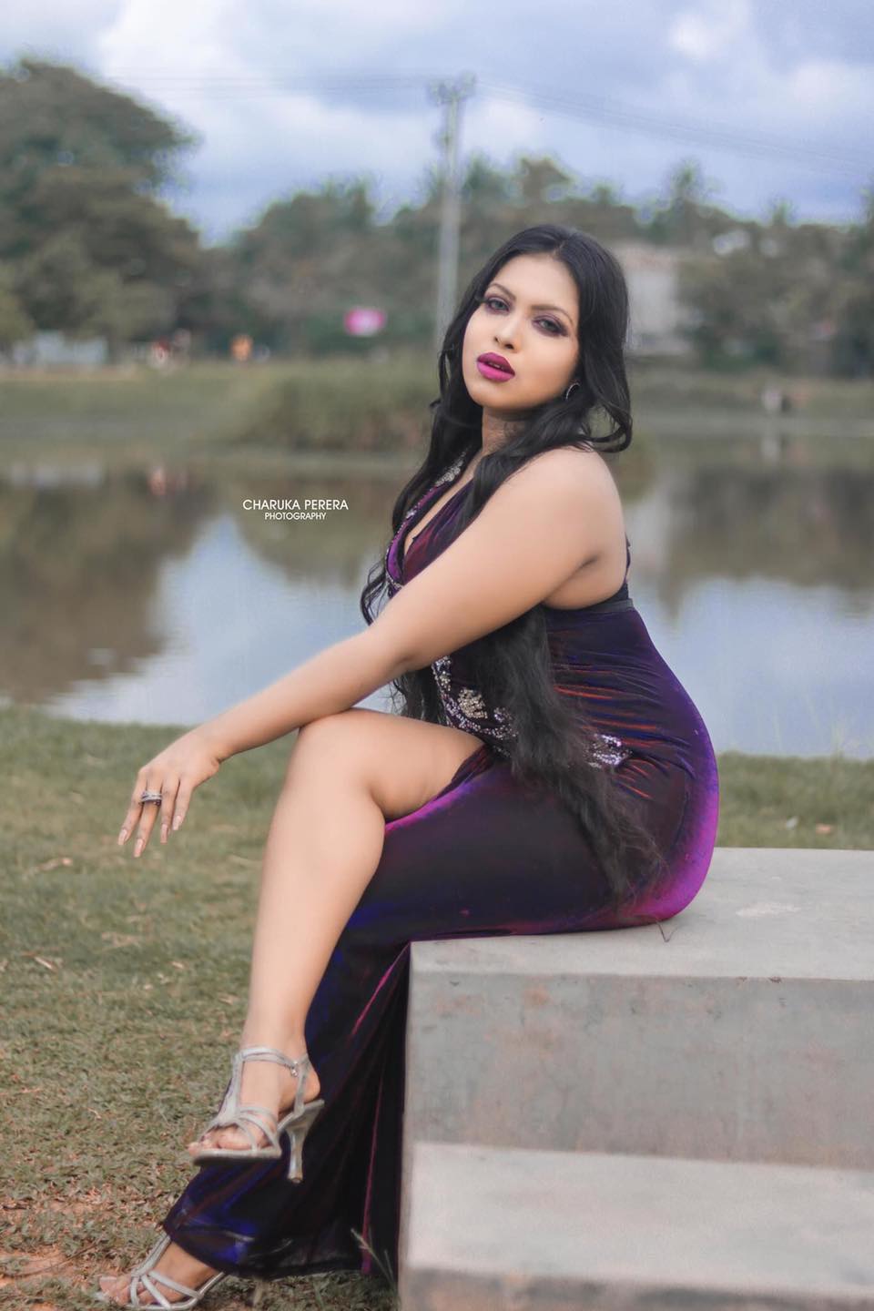 Pavithra Pavi Black Dress (12)