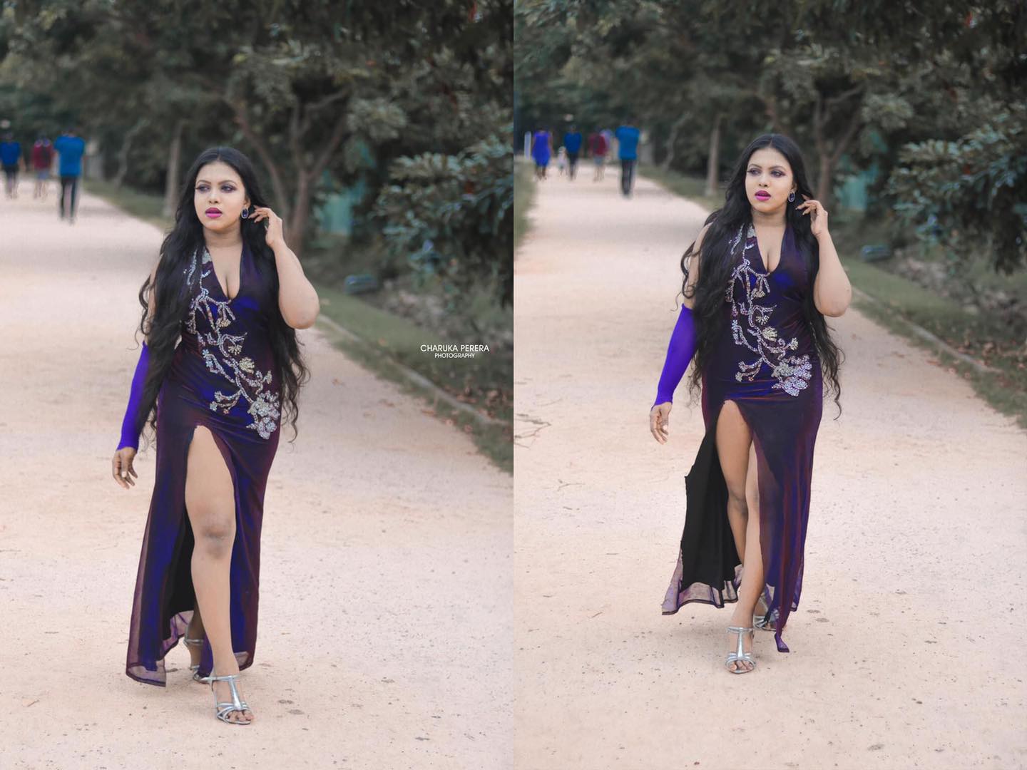 Pavithra Pavi Black Dress (17)