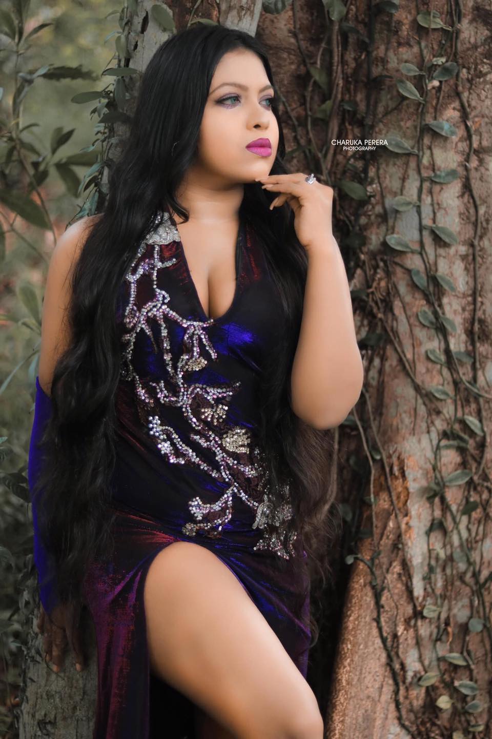 Pavithra Pavi Black Dress (6)