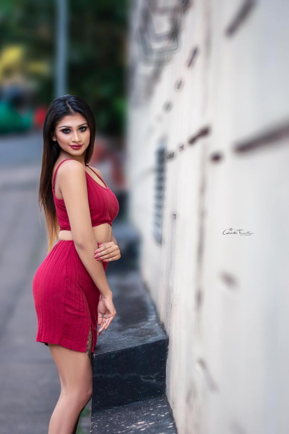 Pooja Vindy Red Dress (5)