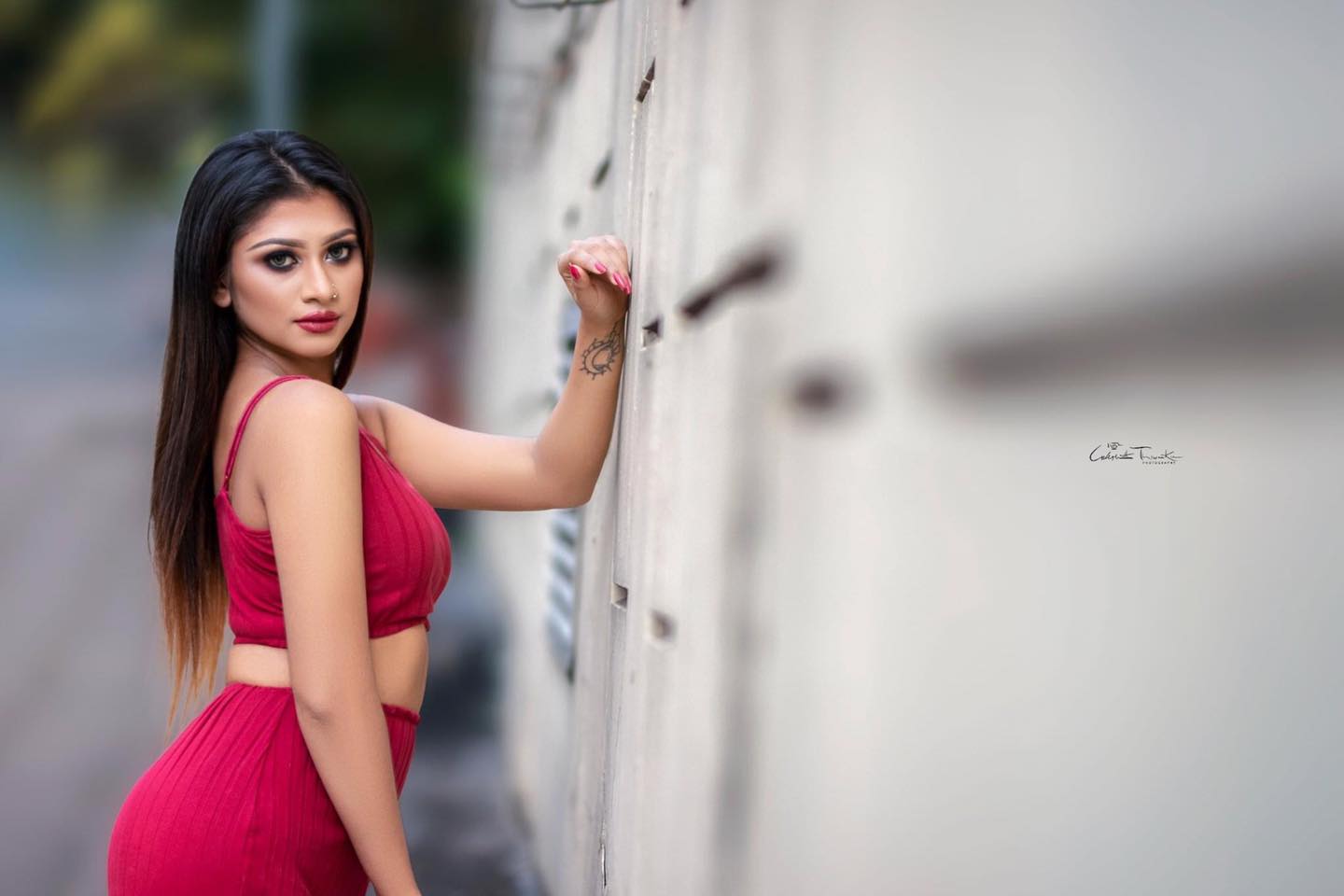 Pooja Vindy Red Dress (9)