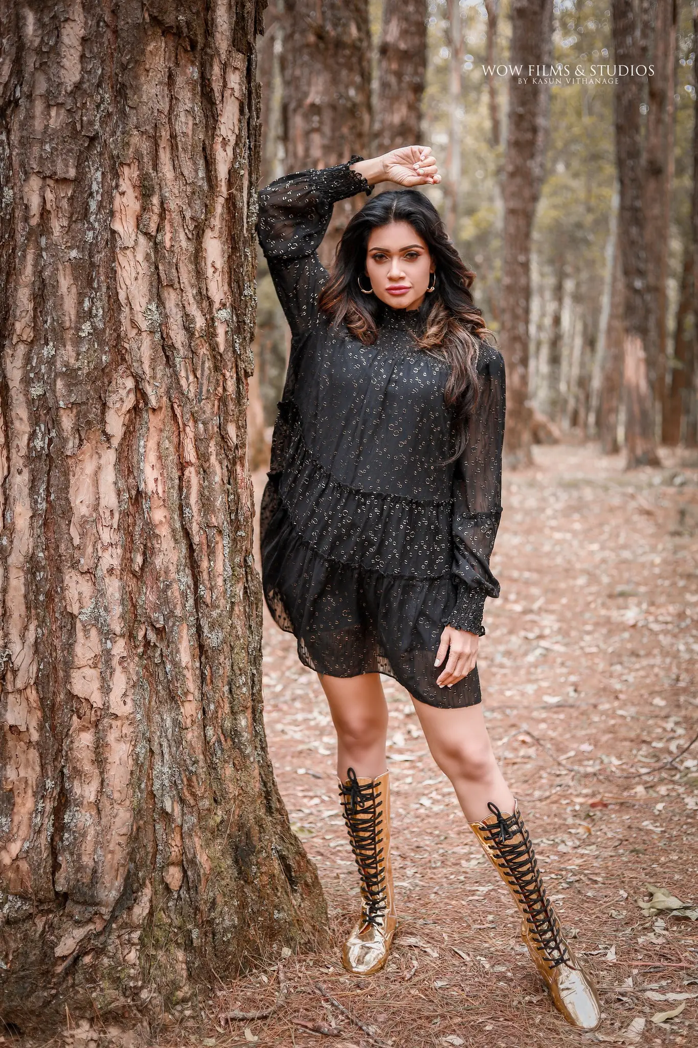 Chulakshi Ranathunga Black Dress (7)